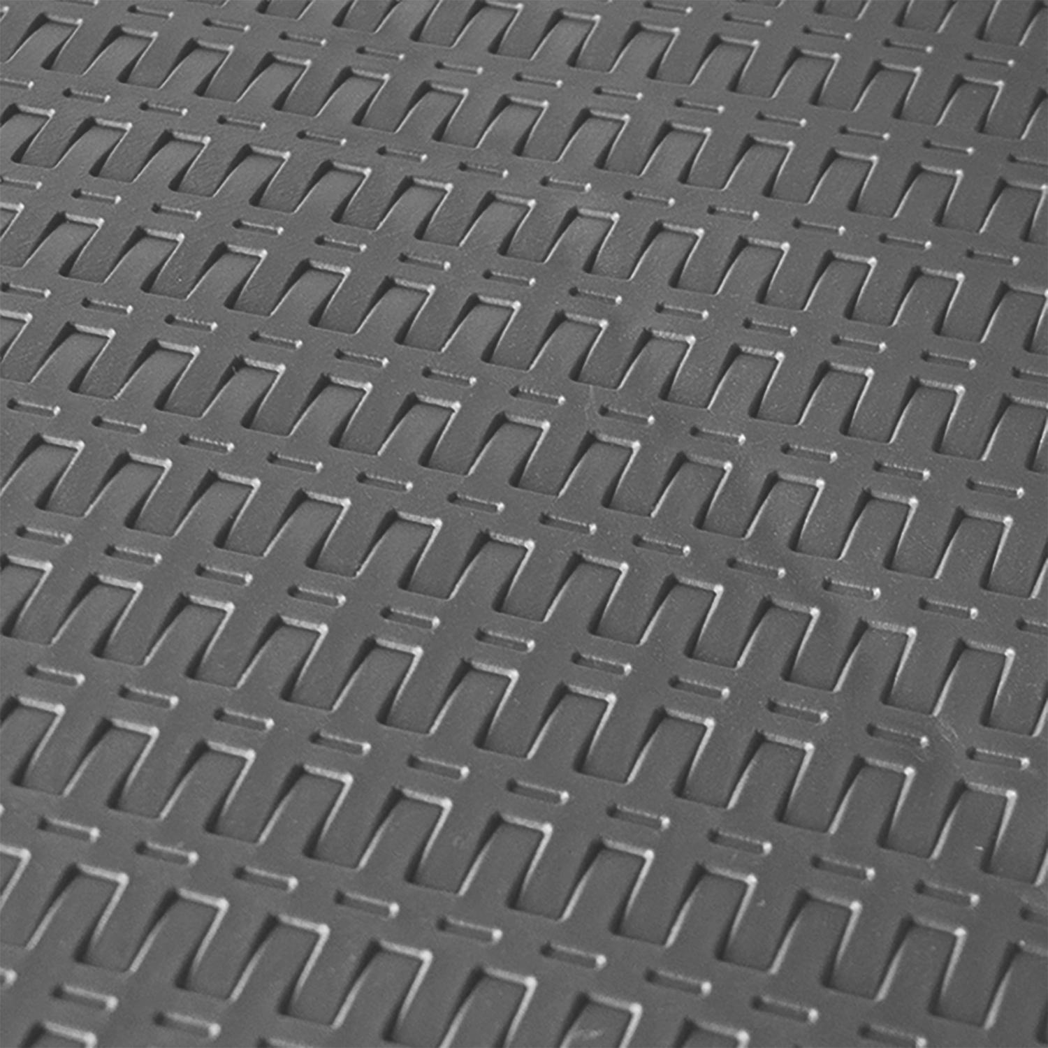 MESA COCINA TERRAZA JARDIN CUADRADA ELVAN 71X70X70 GRIS - 3