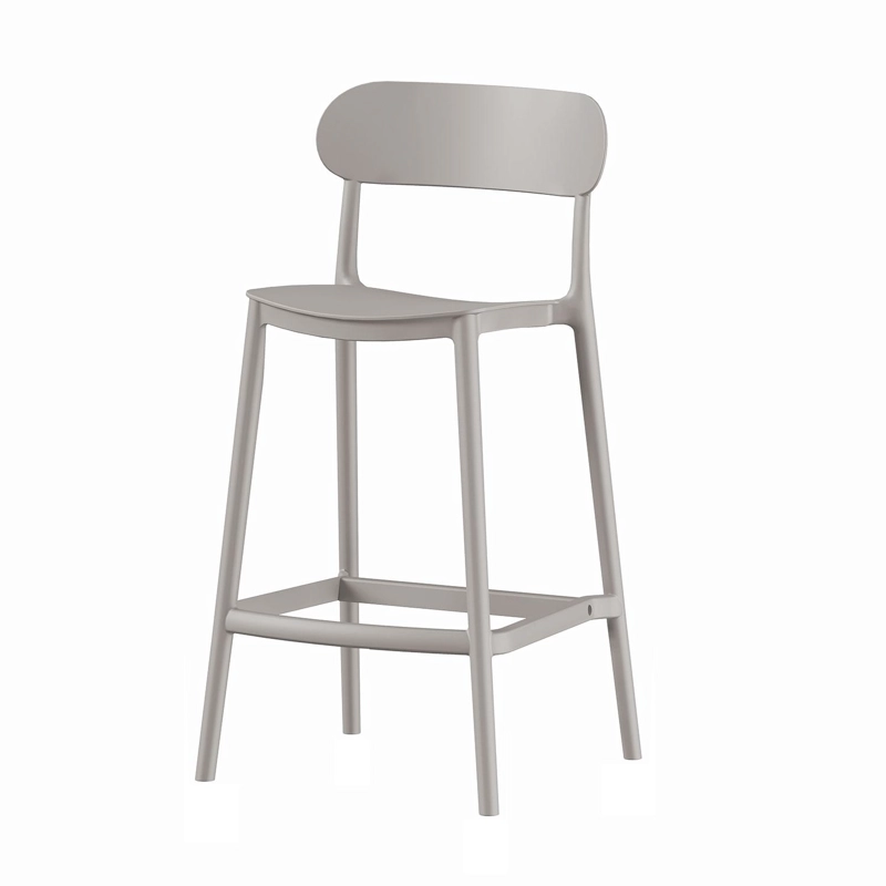 PISO TABURETE SILLA ALTA BAR COCINA OSLO 65CM GRIS - 1