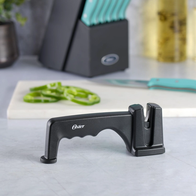 OSTER AFILADOR DE CUCHILLOS TRUSSVILLE NEGRO 19X7,6 CM - 5