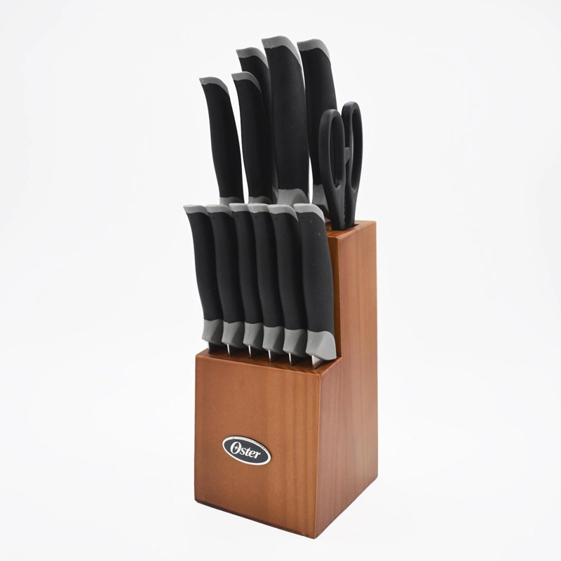 OSTER SET DE CUCHILLOS LINDBERGH ACERO 14 PIEZAS INOX NEGRO - 6