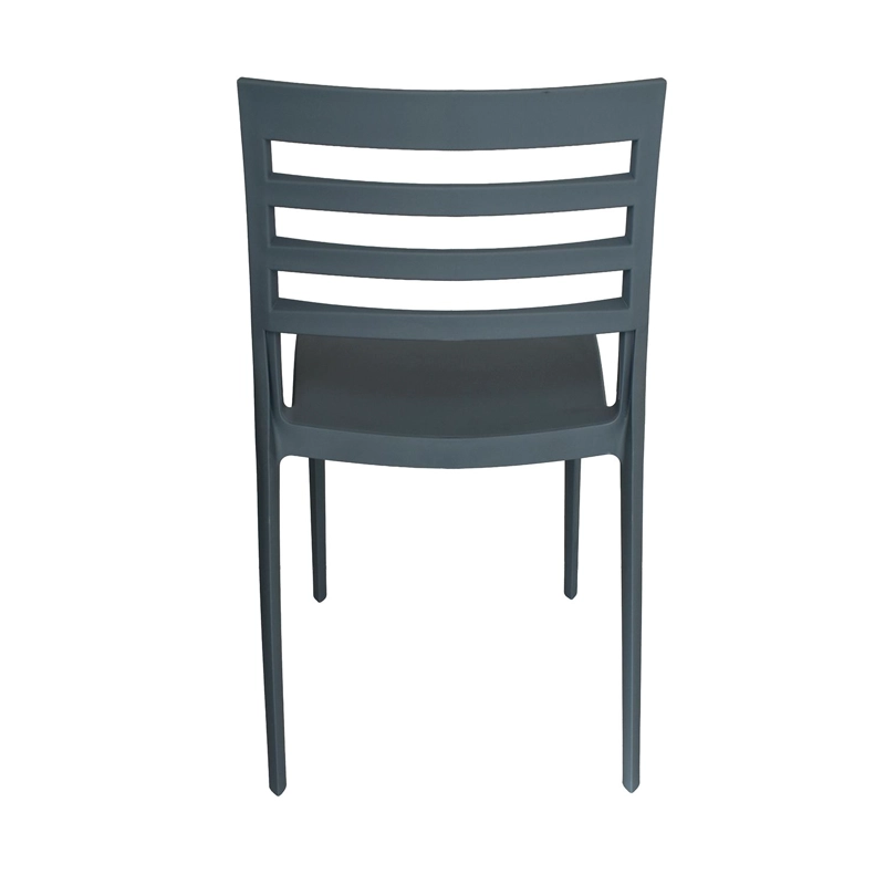 SILLA PLASTICO APILABLE DECO NYBRO AZULADO ESCANDINAVIA - 4