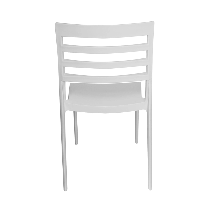 SILLA PLASTICO APILABLE DECO NYBRO BLANCA ESCANDINAVIA - 4