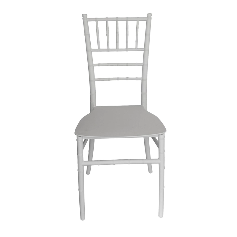 SILLA PLASTICO APILABLE DECO SVENNA BLANCA ESCANDINAVIA - 4
