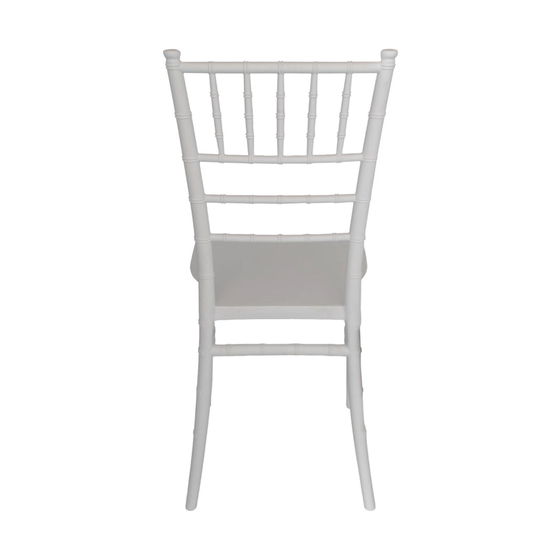 SILLA PLASTICO APILABLE DECO SVENNA BLANCA ESCANDINAVIA - 5