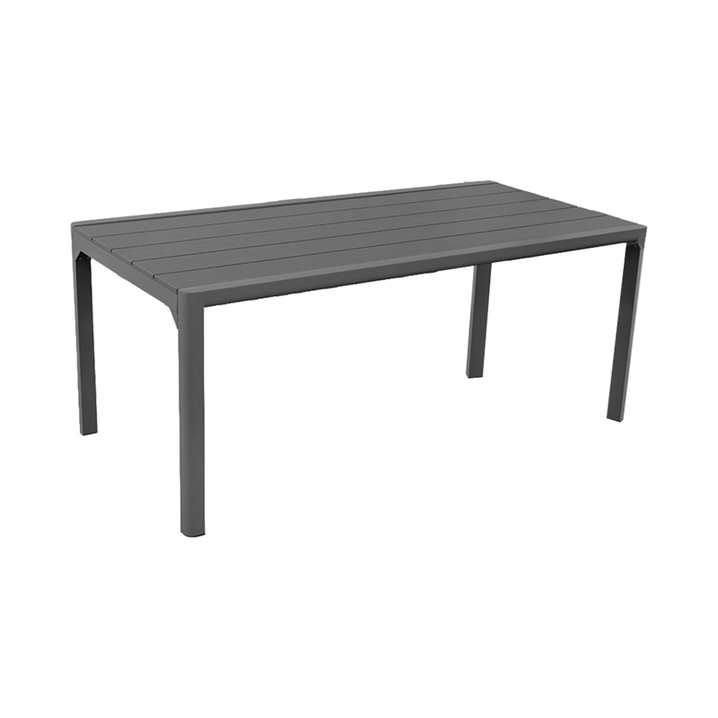 JUEGO COMEDOR TERRAZA 8 PERSONAS MESA 220X111CM GRIS NORTHWEST - 5