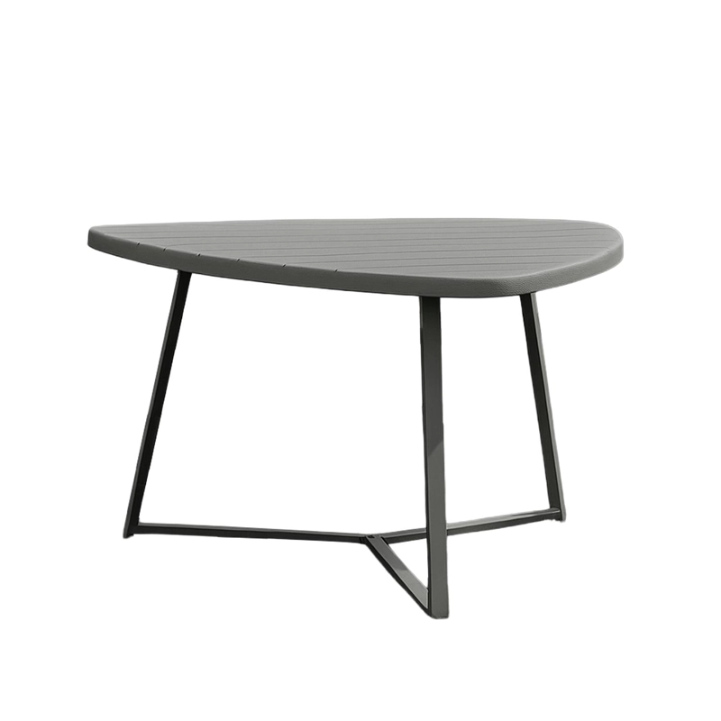 JUEGO COMEDOR TERRAZA 6 PERSONAS MESA 119X117CM BEIGE NORTHWEST - 4