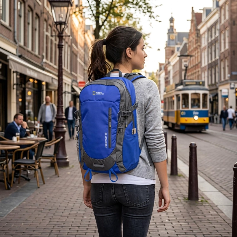 MOCHILA CROSS RIVER AZUL 30 LITROS NATIONAL GEOGRAPHIC - 9