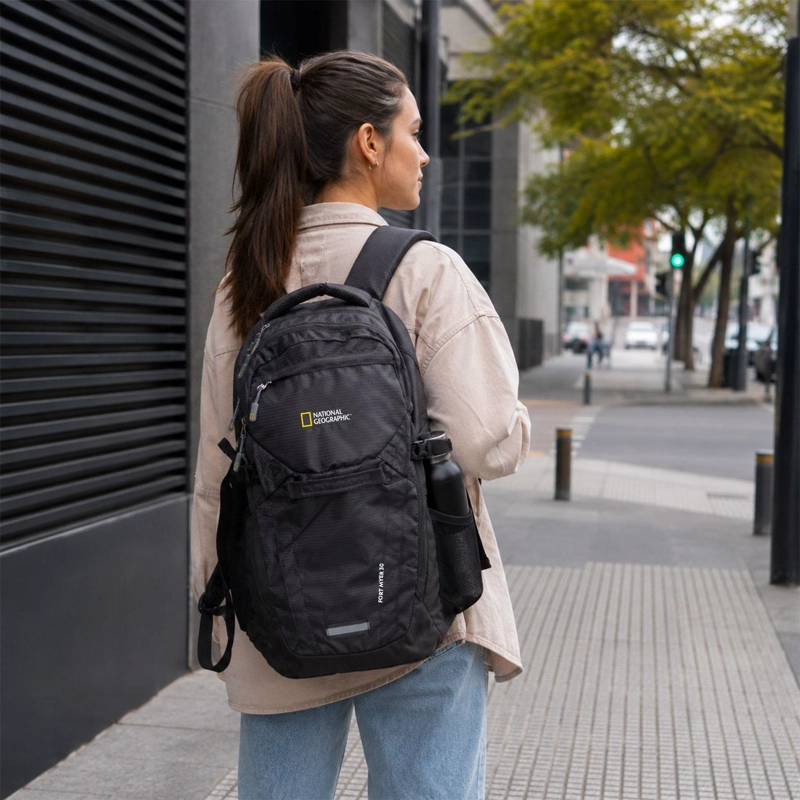 MOCHILA FORT MYER NEGRO 30 LITROS NATIONAL GEOGRAPHIC - 9