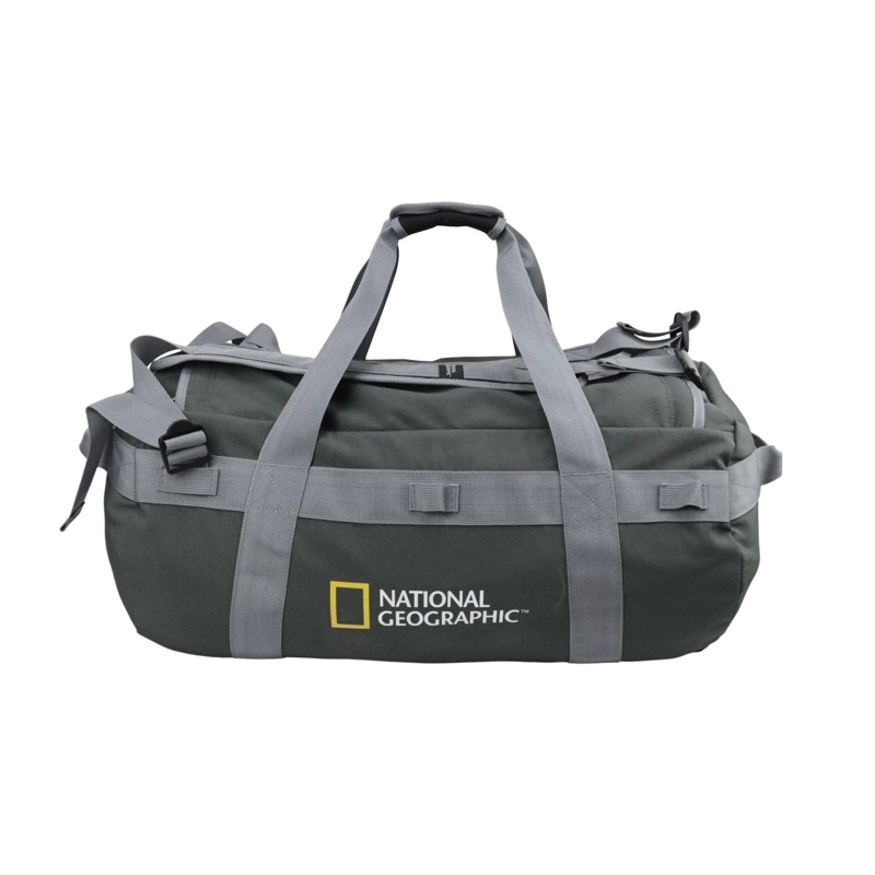 BOLSO MOCHILA VIAJE NYLON 80 LITROS GRIS NATIONAL GEOGRAPHIC - 1