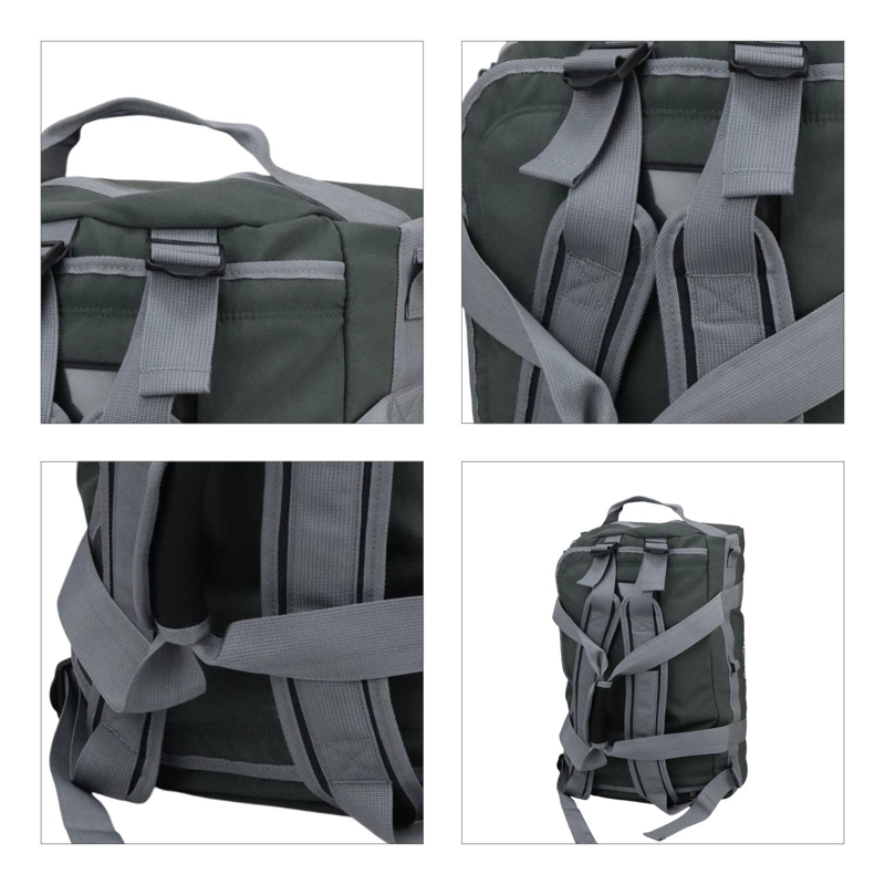 BOLSO MOCHILA VIAJE NYLON 80 LITROS GRIS NATIONAL GEOGRAPHIC - 4