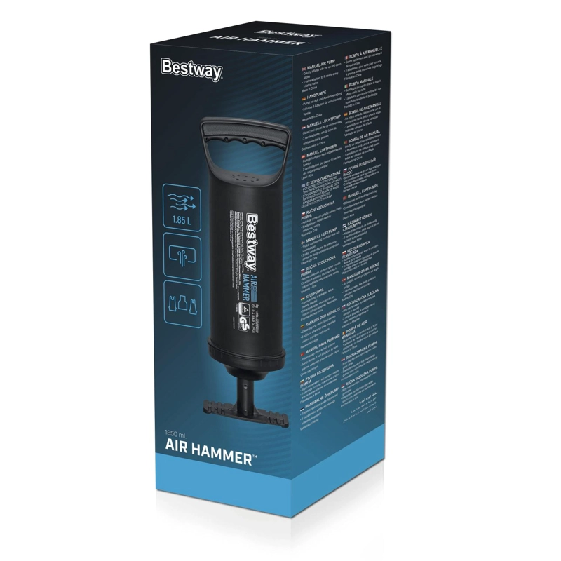 INFLADOR MANUAL AIR HAMMER™ 36CM BESTWAY - 4