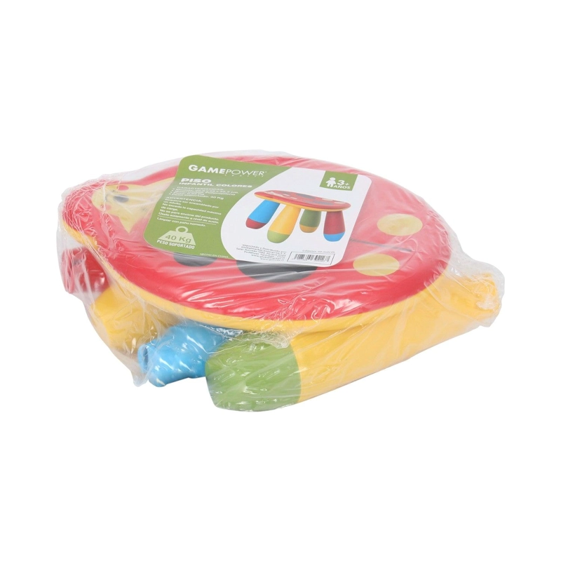 PISO PLASTICO COLORES PARA NIÑOS 28CM DIAMETRO GAMEPOWER - 7