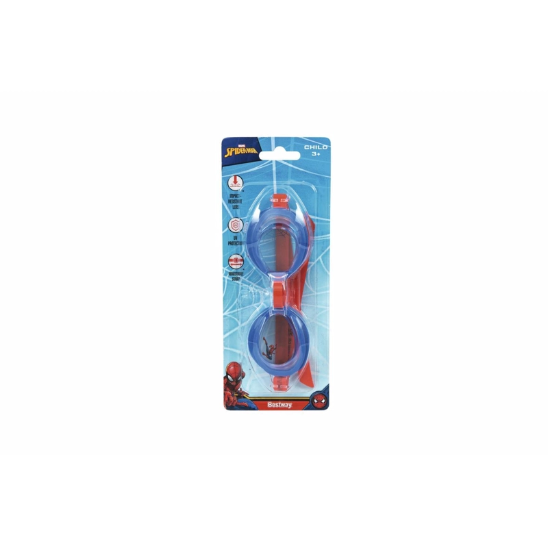 LENTES ANTEOJOS NATACION SPIDERMAN NIÑOS 3+ AÑOS BESTWAY - 2
