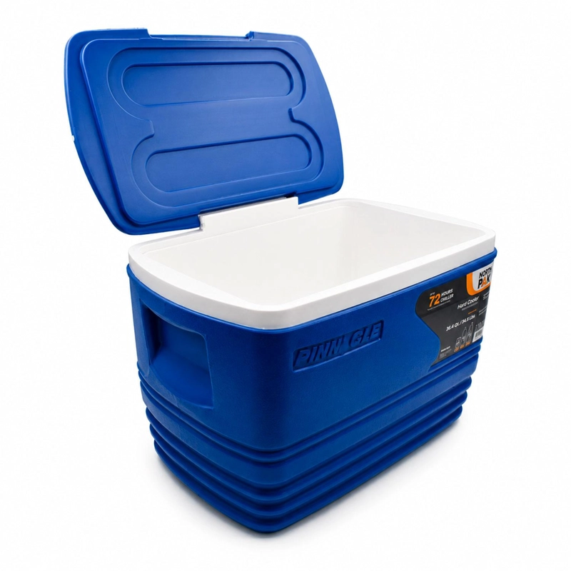 COOLER NEVERA PORTATIL ESKIMO 34.5 LITROS AZUL NORTHPAK - 6