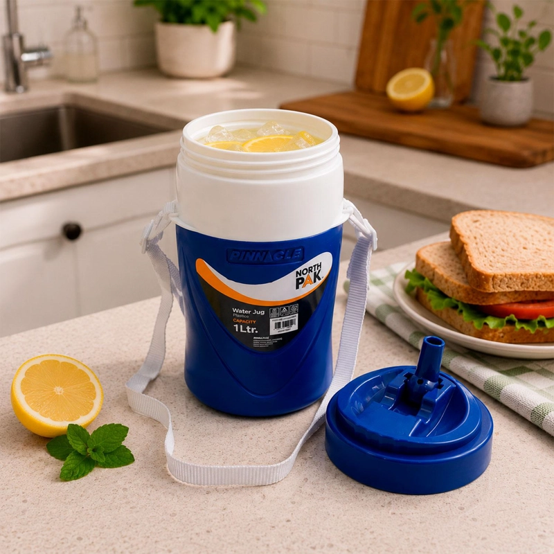 COMBO SET COOLER 3 PIEZAS 34L + 4.5L + 1L AZUL NORTHPAK - 5