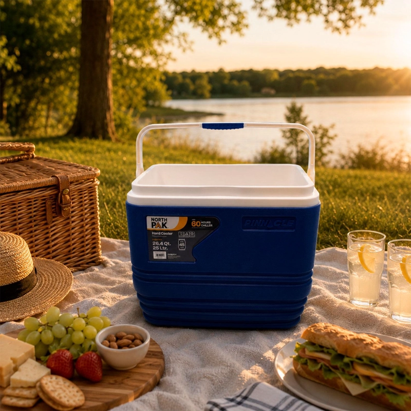 COOLER NEVERA PORTATIL PRIMERO 25 LITROS AZUL NORTHPAK - 2