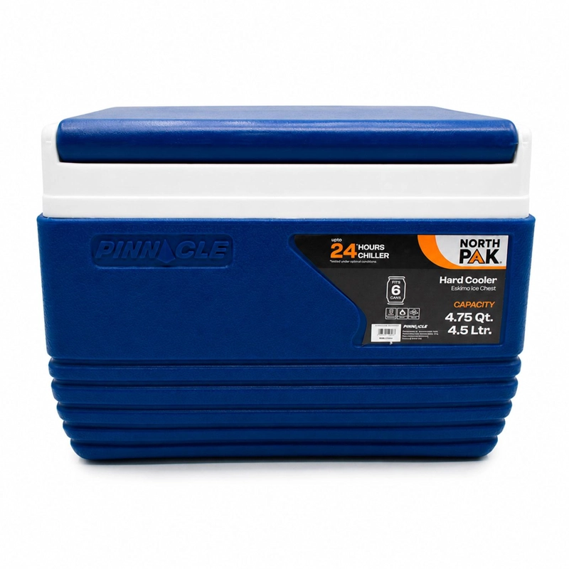 COOLER NEVERA PORTATIL ESKIMO 4.5 LITROS AZUL NORTHPAK - 1
