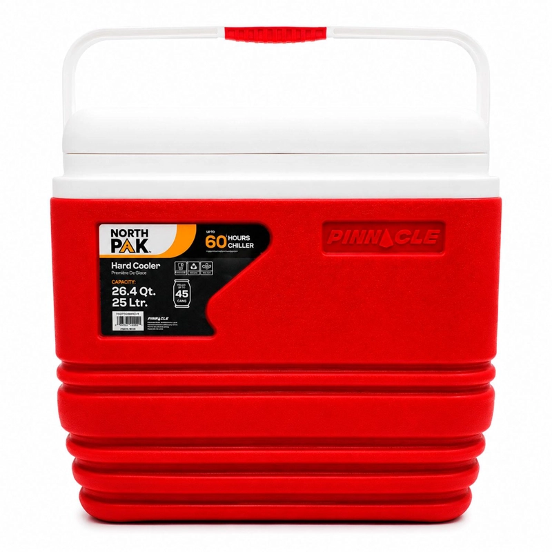 COOLER NEVERA PORTATIL PRIMERO 25 LITROS ROJO NORTHPAK - 1