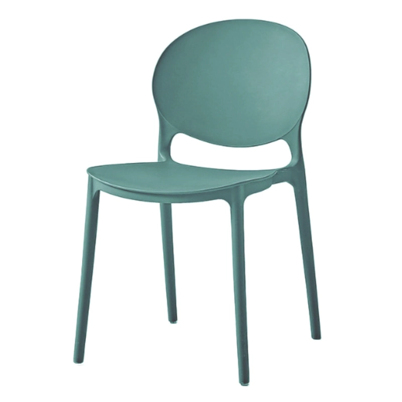 SILLA PLASTICO APILABLE DECO BERLIN AZUL ESCANDINAVIA - 1