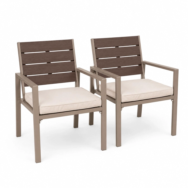 JUEGO SET TERRAZA MILOS 4 PERSONAS CON COJIN NORTHWEST - 4