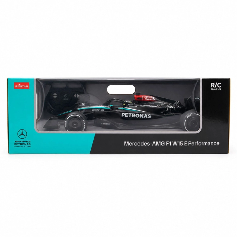 AUTO A CONTROL REMOTO MERCEDES W15 E FORMULA 1 ESCALA 1:12 - 7