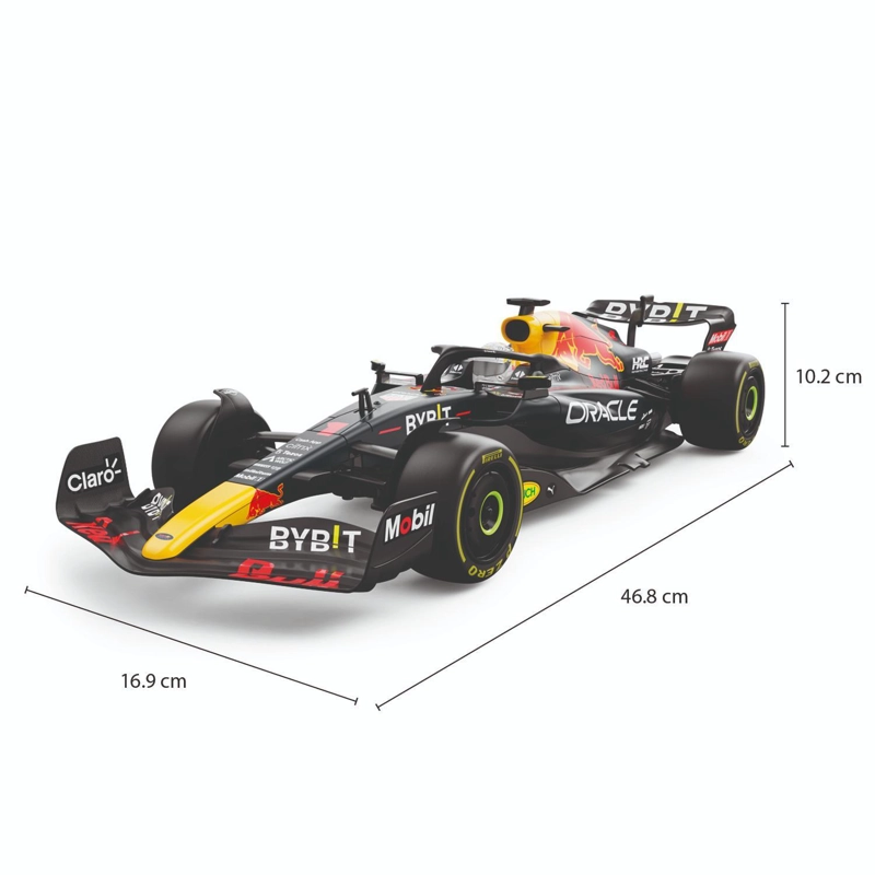 AUTO A CONTROL REMOTO RED BULL ORACLE FORMULA 1 ESCALA 1:12 - 3