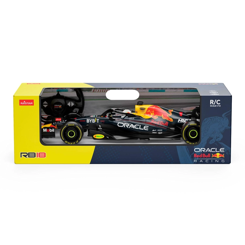 AUTO A CONTROL REMOTO RED BULL ORACLE FORMULA 1 ESCALA 1:12 - 6
