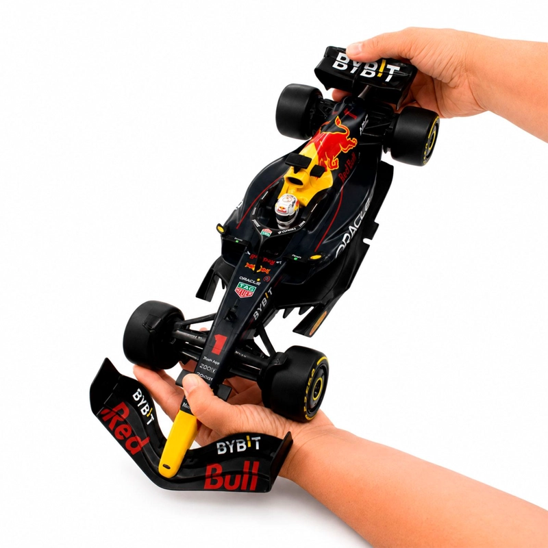 AUTO A CONTROL REMOTO RED BULL ORACLE FORMULA 1 ESCALA 1:12 - 9