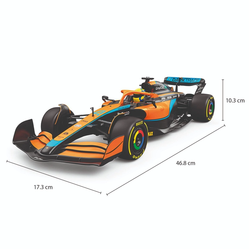 AUTO A CONTROL REMOTO MCLAREN MCL36 FORMULA 1 ESCALA 1:12 - 6