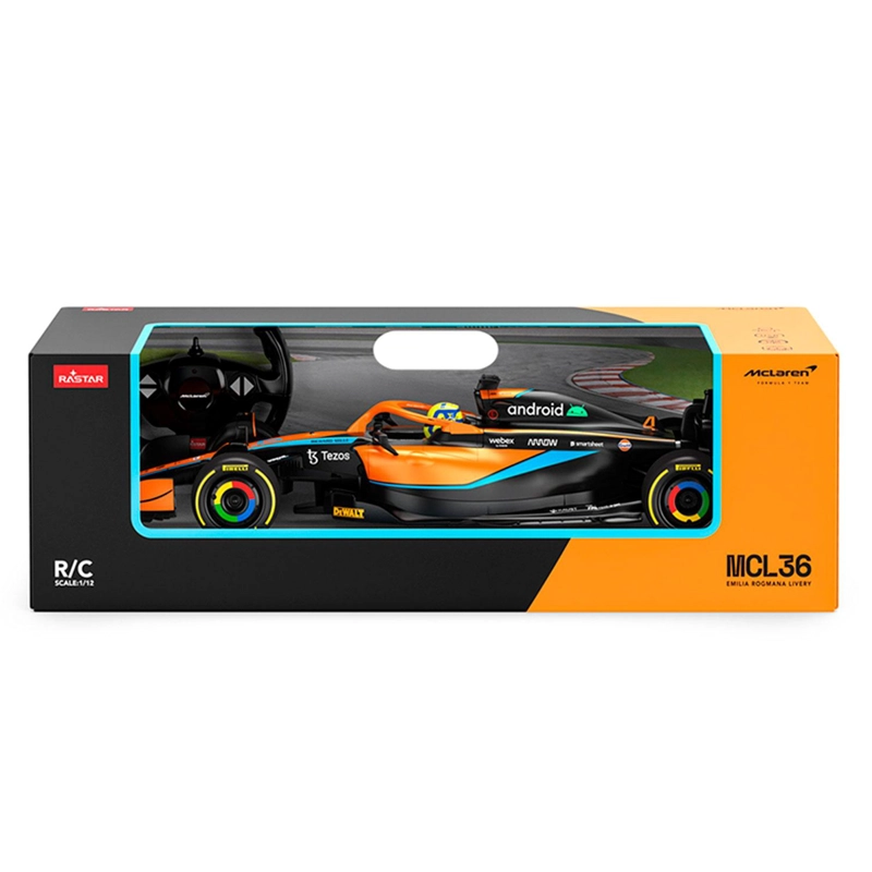 AUTO A CONTROL REMOTO MCLAREN MCL36 FORMULA 1 ESCALA 1:12 - 9