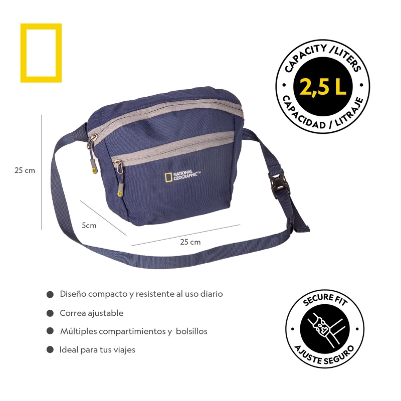 BANANO GREAT BEAR AZUL 2.5 LITROS NATIONAL GEOGRAPHIC - 5