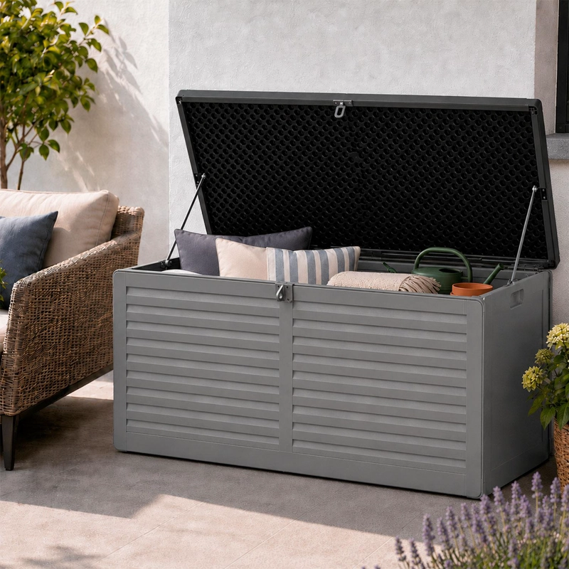 BAUL BODEGA CAJA ALMACENAJE 390L GRIS OSCURO NORTHWEST - 3