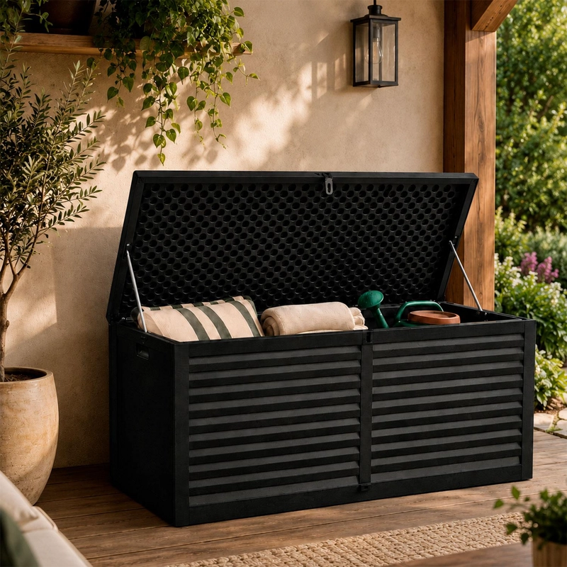 BAUL BODEGA CAJA ALMACENAJE 490L NEGRO NORTHWEST - 3