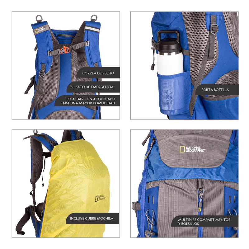 MOCHILA SNOWDON AZUL 40 LITROS NATIONAL GEOGRAPHIC - 2