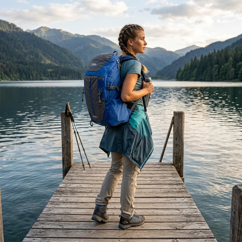 MOCHILA SNOWDON AZUL 40 LITROS NATIONAL GEOGRAPHIC - 4