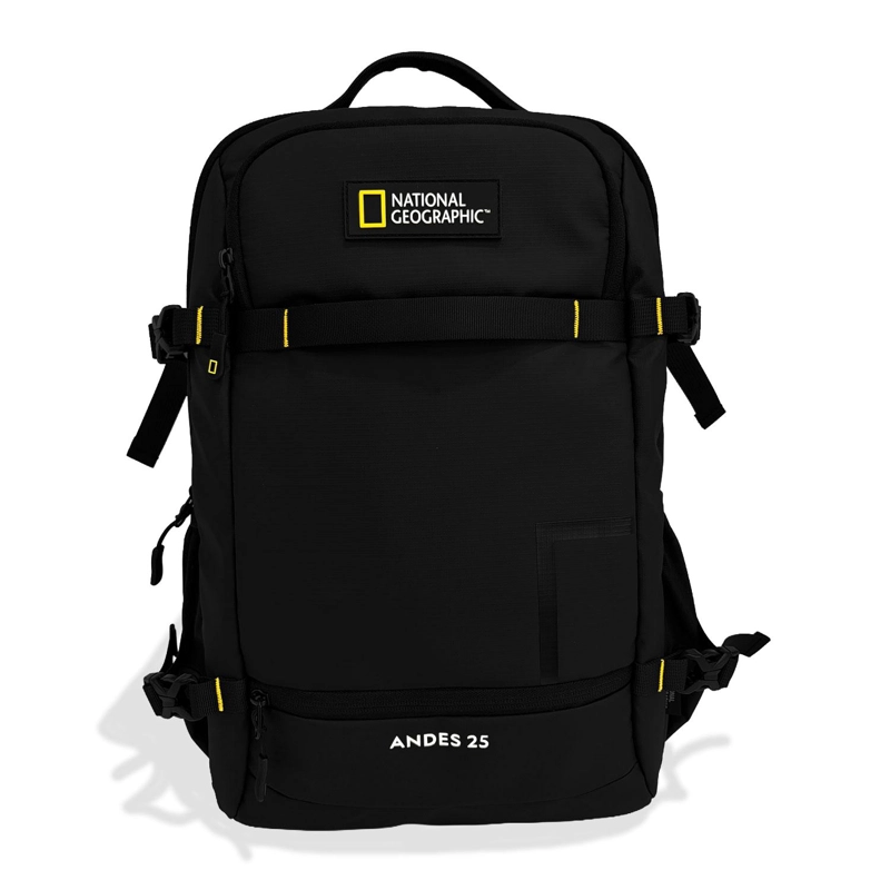 MOCHILA ANDES NEGRA 23 LITROS NATIONAL GEOGRAPHIC - 1