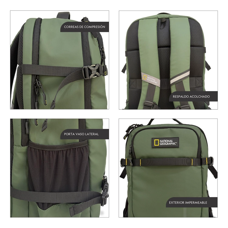 MOCHILA ANDES VERDE 23 LITROS NATIONAL GEOGRAPHIC - 2
