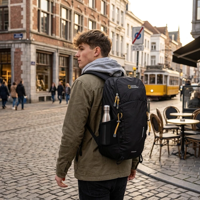 MOCHILA MICHIGAN NEGRO 25 LITROS NATIONAL GEOGRAPHIC - 7