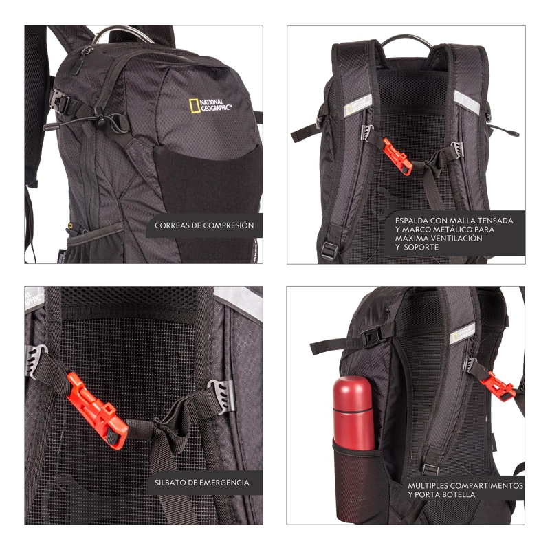MOCHILA NEW FOREST NEGRO 25 LITROS NATIONAL GEOGRAPHIC - 2