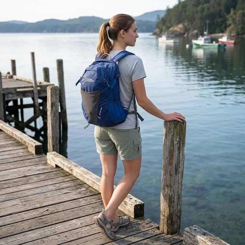 MOCHILA NEW FOREST AZUL 25 LITROS NATIONAL GEOGRAPHIC - 3