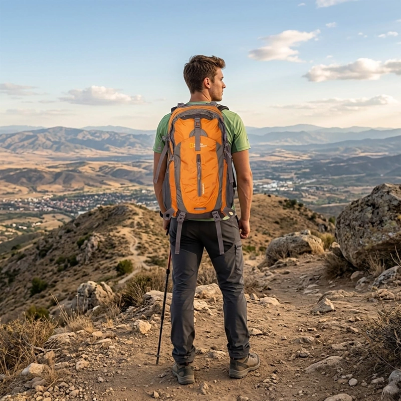 MOCHILA THAMES NARANJO 40 LITROS NATIONAL GEOGRAPHIC - 7