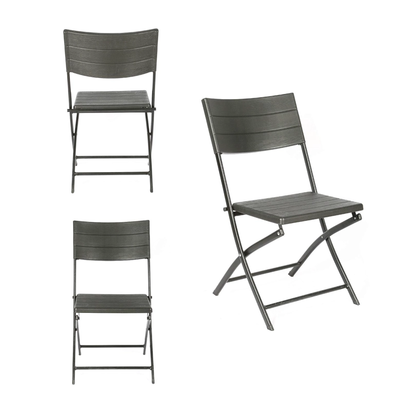 JUEGO SET TERRAZA PLEGABLE 2 SILLAS+MESA CAFE  NORTHWEST - 4