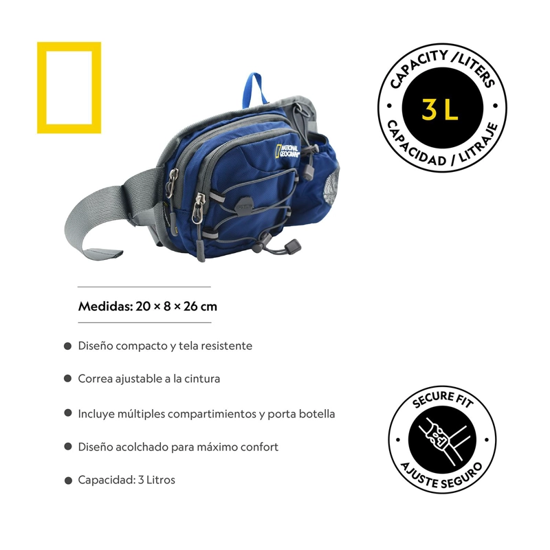 BANANO JASPER AZUL 3 L PORTA BOTELLA - 6