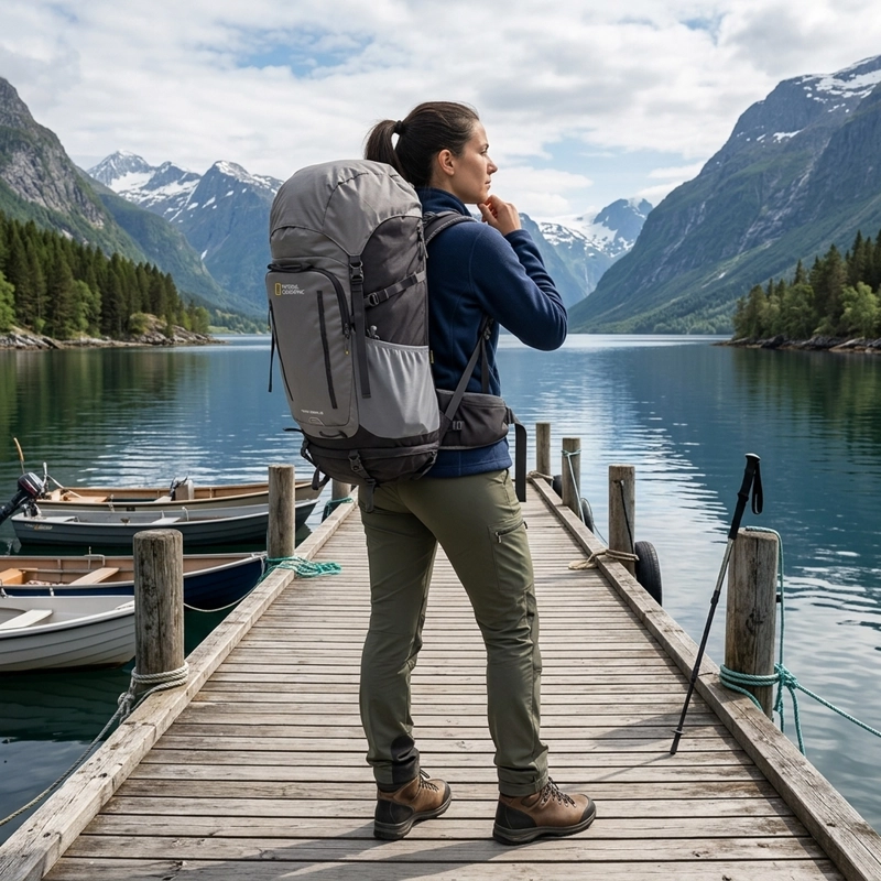 MOCHILA MOUNT KENYA GRIS 65 LITROS NATIONAL GEOGRAPHIC - 2