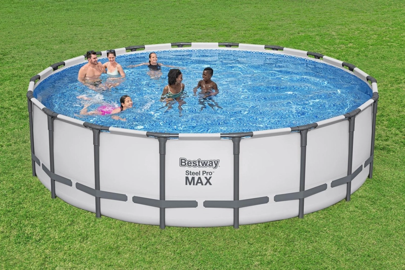 SET PISCINA ESTRUCTURAL REDONDA ALTA 5.49 X 1.32M BESTWAY - 2