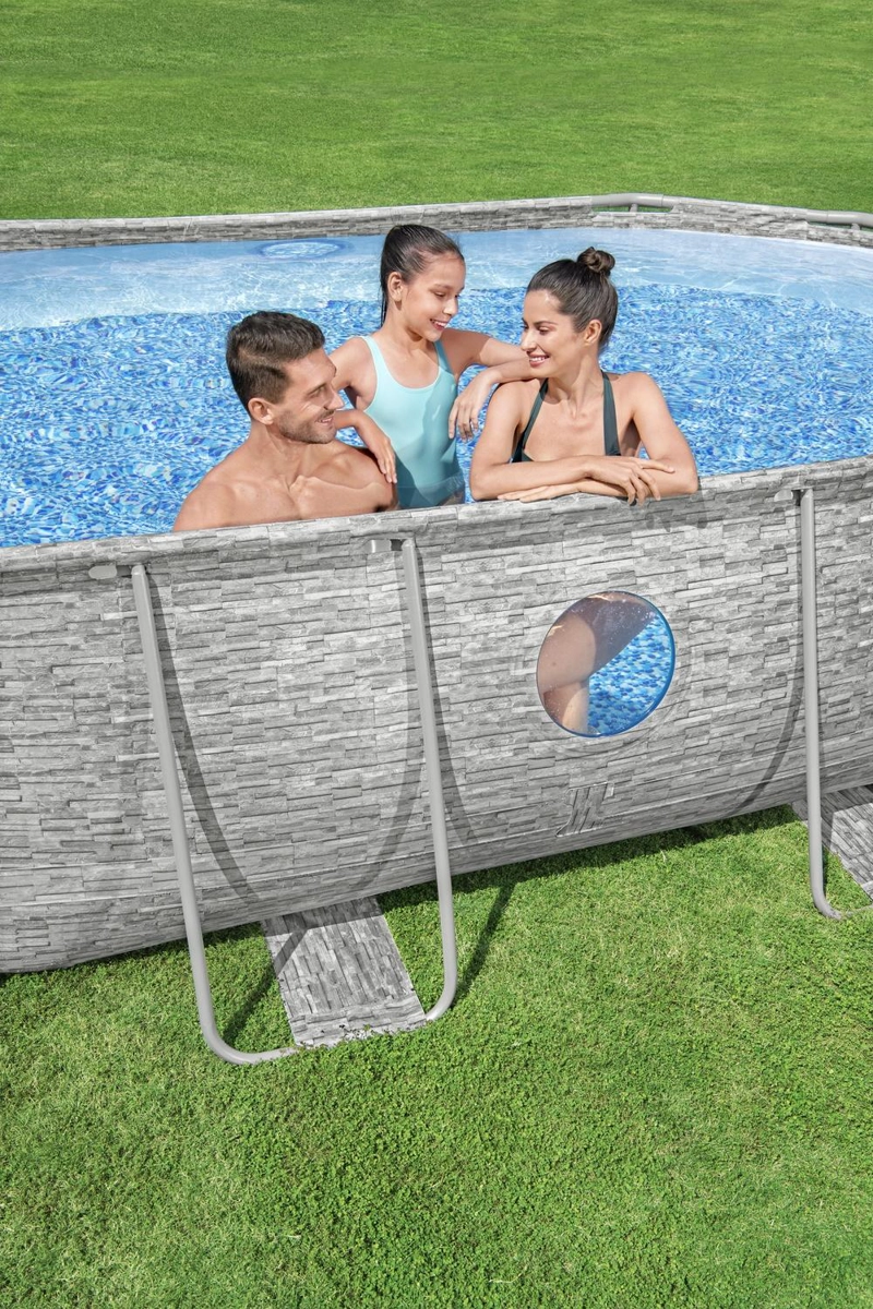 SET PISCINA ESTRUCTURAL BOMBA PREMIUM 4.88X3.05X1.07 BESTWAY - 7
