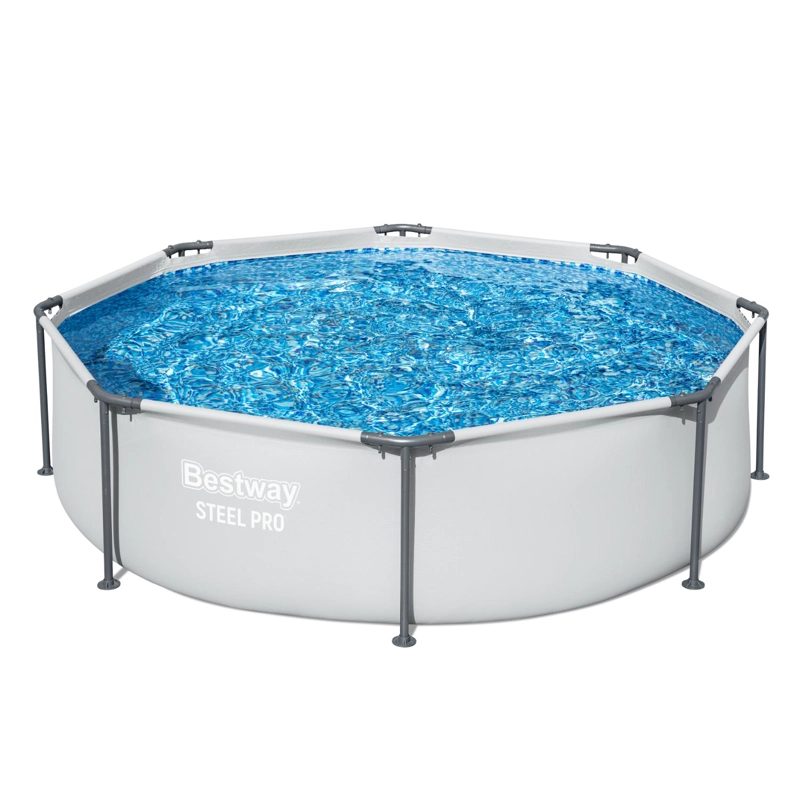 PISCINA ESTRUCTURAL REDONDA STEEL PRO 2.44M X 61CM BESTWAY - 1