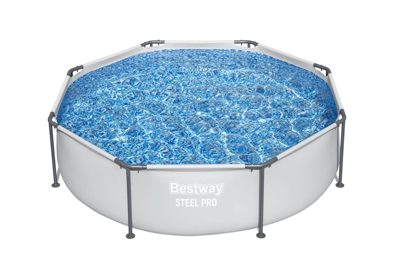 PISCINA ESTRUCTURAL REDONDA STEEL PRO 2.44M X 61CM BESTWAY - 3