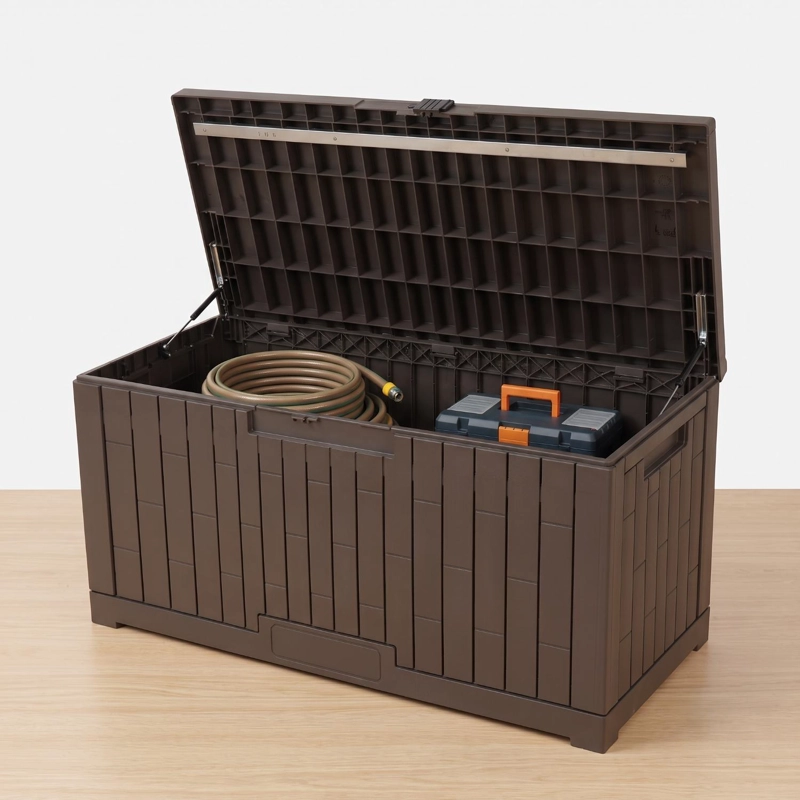 BAUL BODEGA CAJA ALMACENAJE 378L CAFE  NORTHWEST - 4