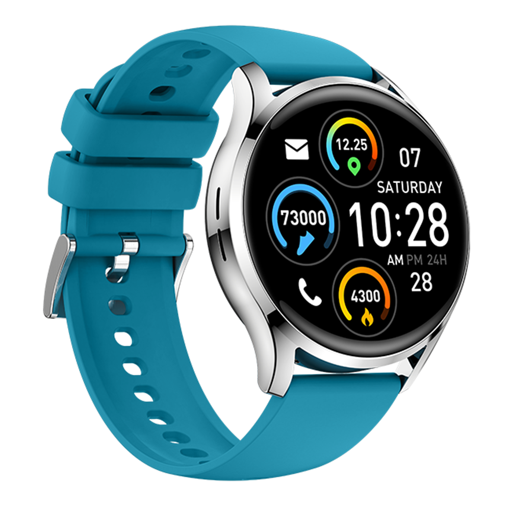 GENÉRICO SMARTWATCH S37 CELESTE BLUETOOTH SPORTS FITNESS 24 MODOS